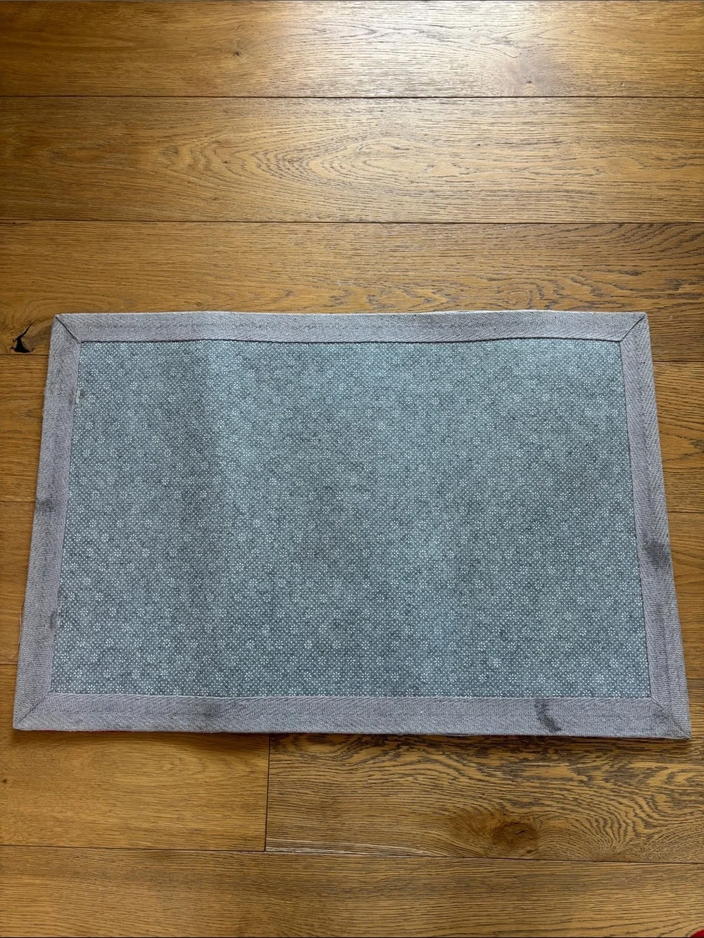 Red Holiday Truck Accent Rug with Green Tree